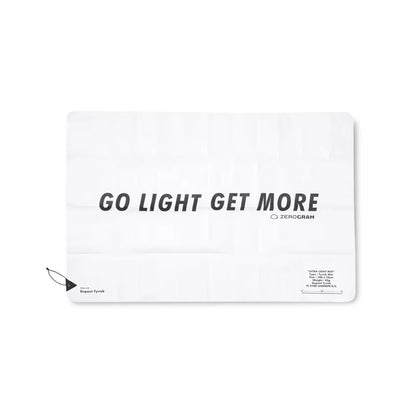 【ZEROGRAM】ゼログラム Tyvek UL Mat JP "White" ※ネコポス可