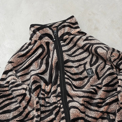 【South2 West8】サウスツーウエストエイト men's Piping Jacket-Poly Fleece/Printed "Beige"