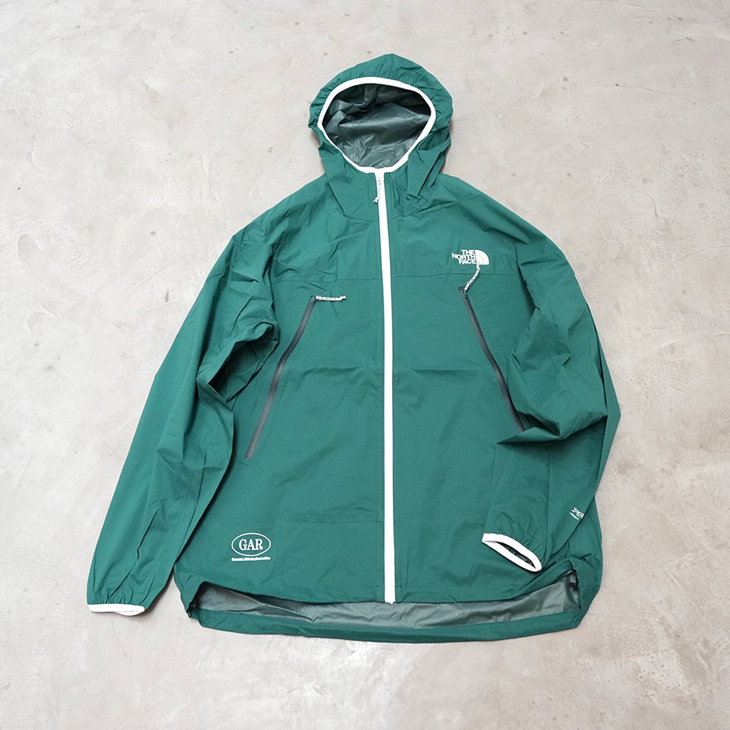 【THE NORTH FACE GAR】ザノースフェイス unisex GAR Light Rain Jacket "TNF Green"