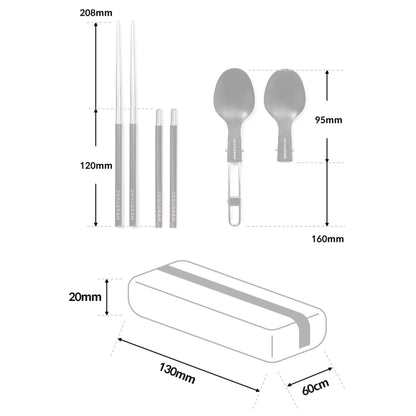 【ZEROGRAM】ゼログラム Bistro Cutlery Set with DCF "Black" ※ネコポス可