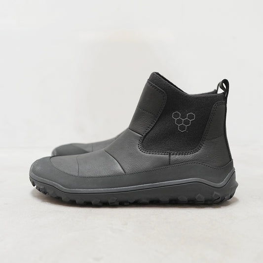 【VIVOBAREFOOT】ヴィヴォ ベアフット women's Explorer Chelsea "Obsidian"