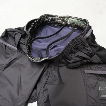 【Mountain Martial Arts】マウンテンマーシャルアーツ  unisex MMABB PERTEX® 7-pockets Run Shorts “Liger” “Black”