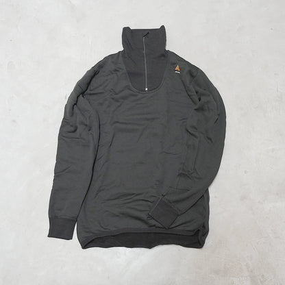 【ACLIMA】アクリマ men's Hotwool Polo Zip "Jet Black"