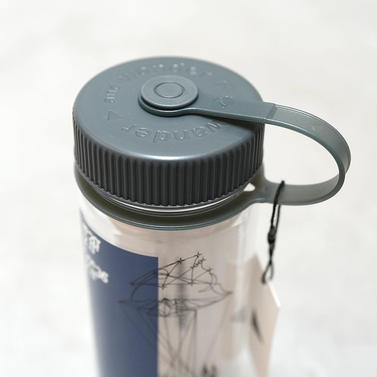 【and wander】アンドワンダー kagamiike printed bottle "3Color"