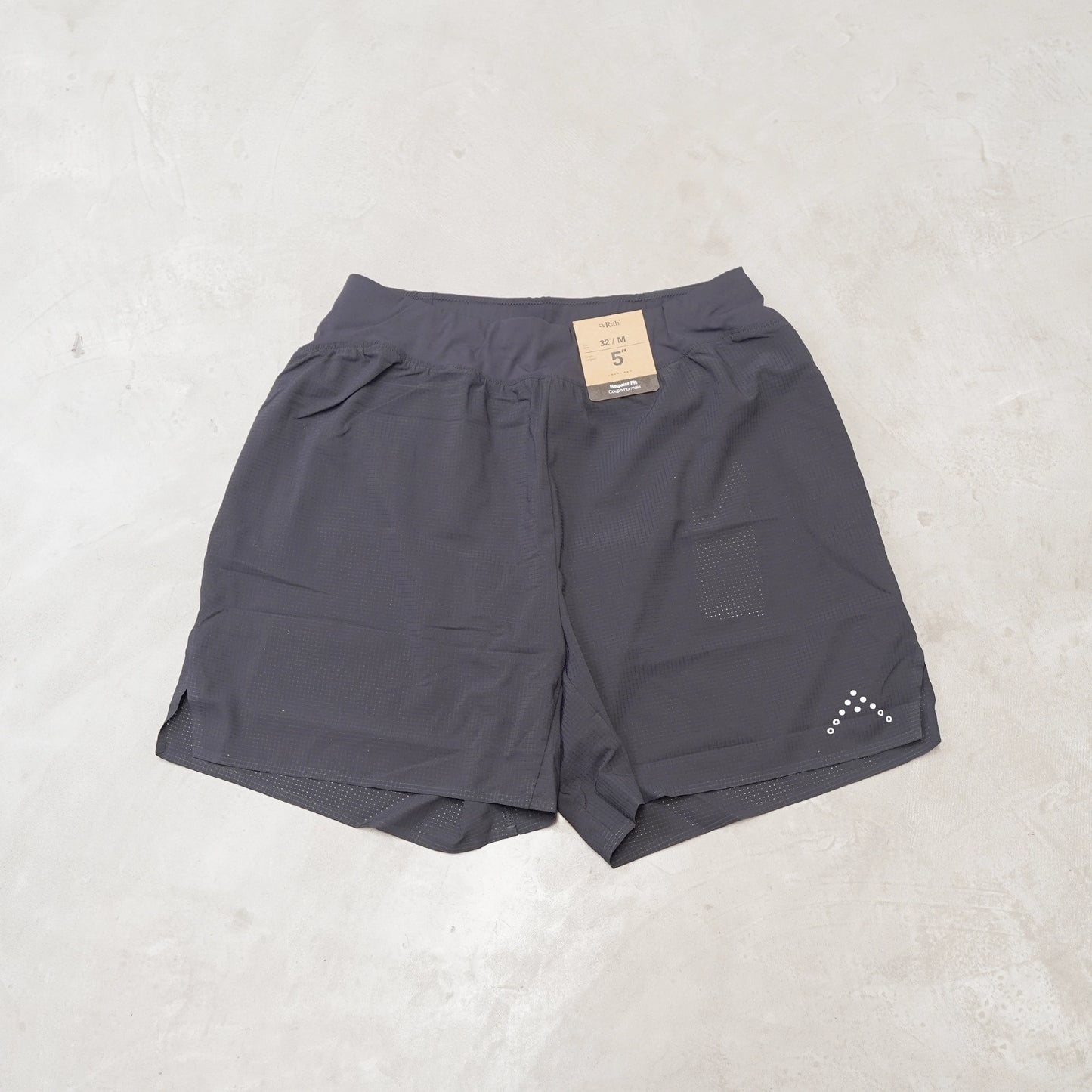 【Rab】ラブ men's Talus Light Shorts "Ebony" ※ネコポス可