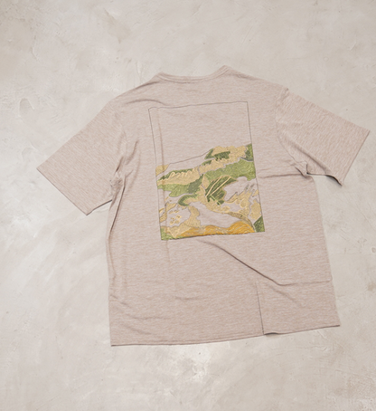 【patagonia】パタゴニア men's Capilene Cool Daily Graphic Shirt（Lands) "4Color" ※ネコポス可