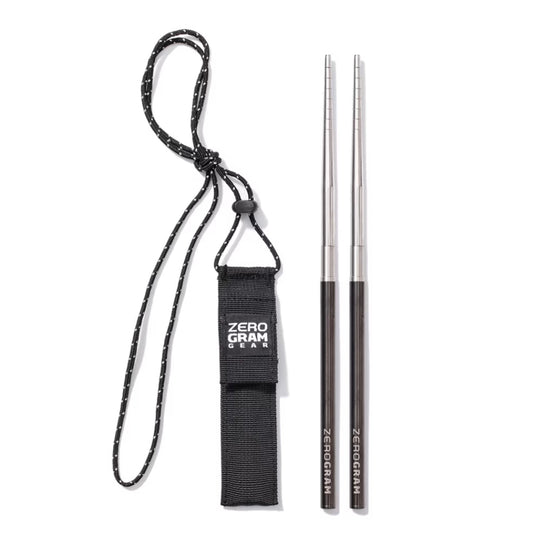 【ZEROGRAM】ゼログラム Bistro Chopsticks "Black" ※ネコポス可