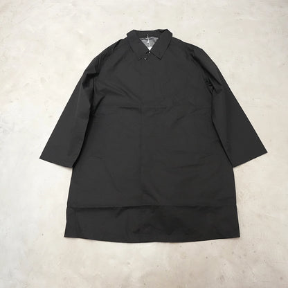 【nanamica】ナナミカ men's Packable Balmacaan Coat "Black"