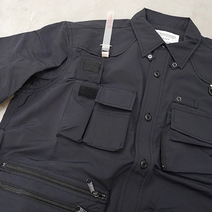 【Mountain Research】マウンテンリサーチ Phishing Shirt "Black"