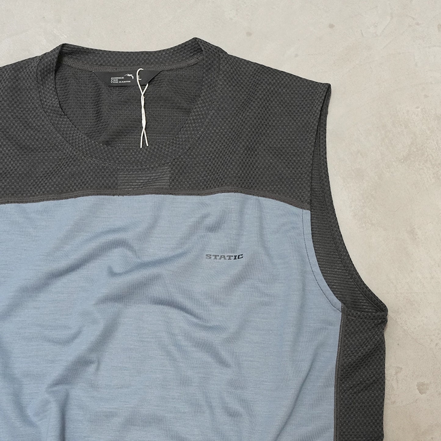 【STATIC】スタティック Chord Wool Sleeveless Shirts "2Color"