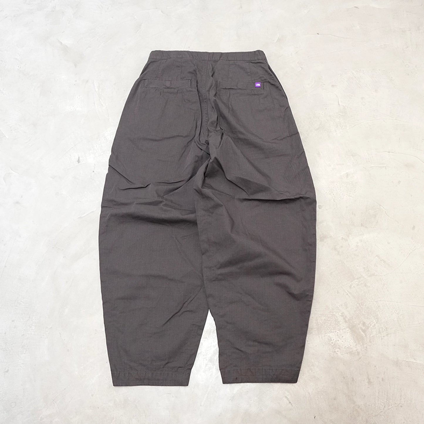 【THE NORTH FACE Purple Label】ノースフェイスパープルレーベル men's Ripstop Wide Cropped Field Pants "Asphalt Gray"