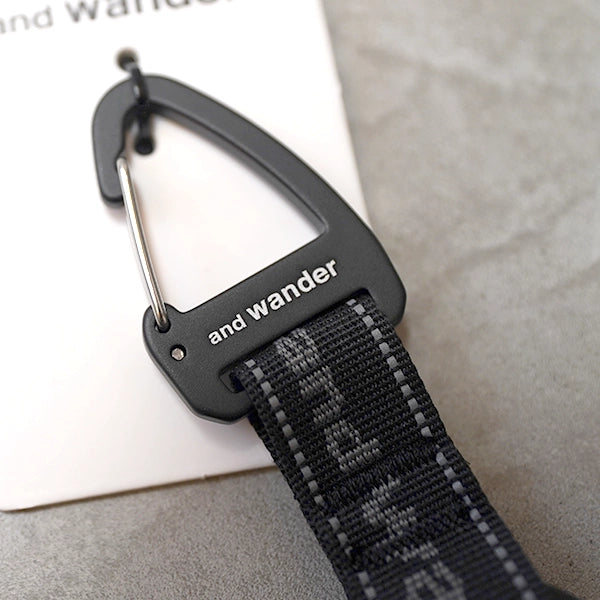 【and wander】アンドワンダー key hook "3Color"  ※ネコポス可