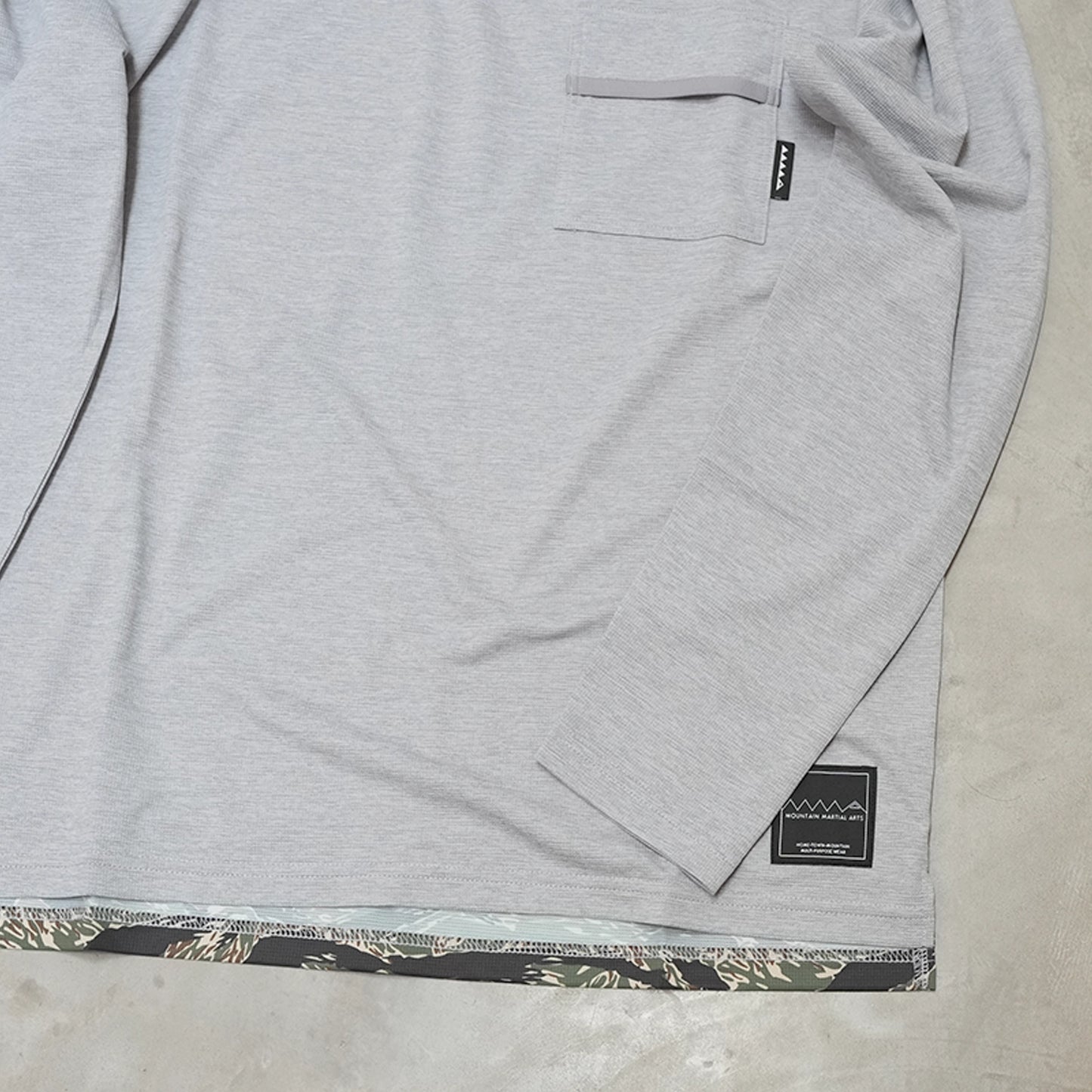 【Mountain Martial Arts】マウンテンマーシャルアーツ unisex MMA Basic Pocket Long Tee "2Color" ※ネコポス可