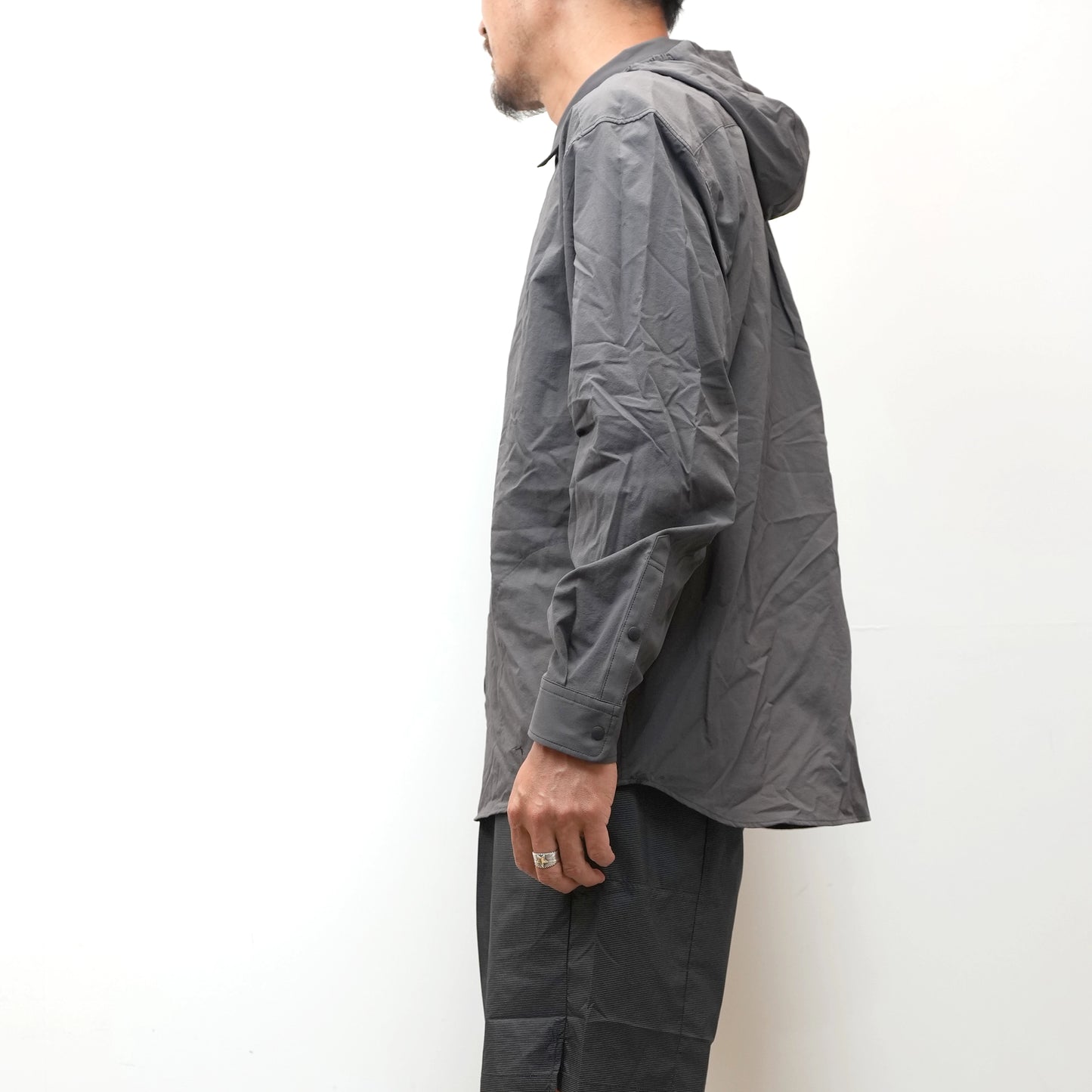 【STATIC】スタティック Merced River Hood Shirts "2Color"