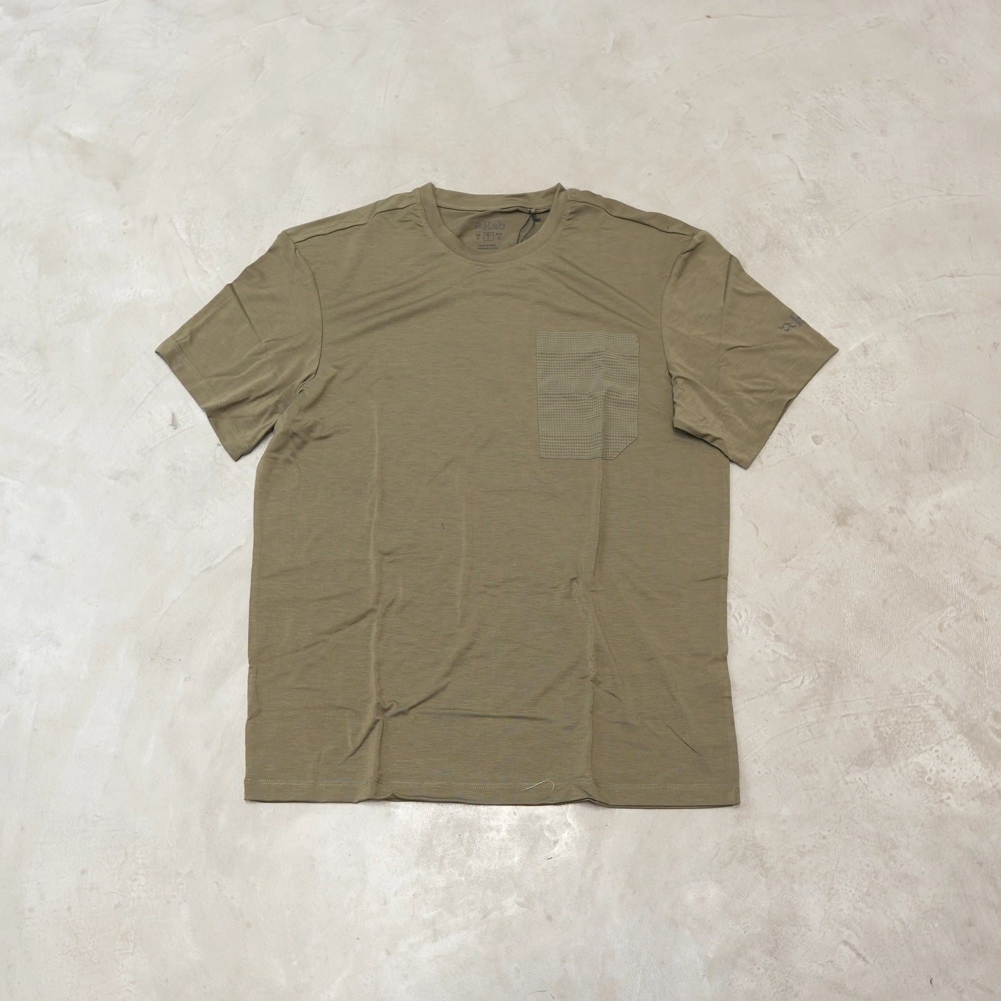 【Rab】ラブ men's Rivelin Pocket Tee "2Color" ※ネコポス可