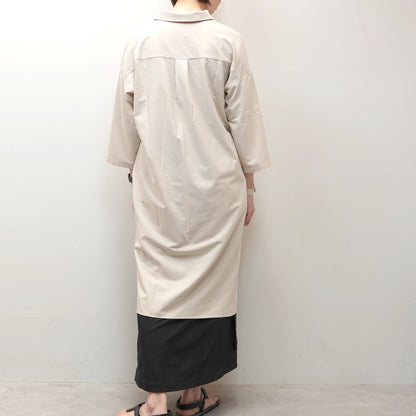 【HOUDINI】フーディニ women's Route Shirt Dress "3Color"