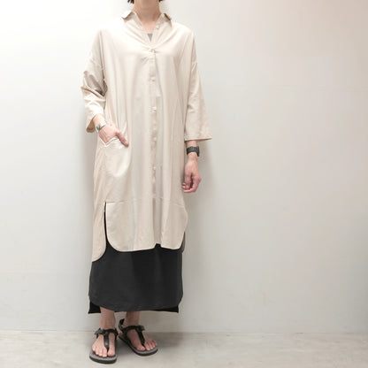 【HOUDINI】フーディニ women's Route Shirt Dress "3Color"