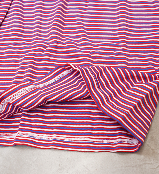 【WILDERNESS WEAR】ウィルダネスウェア PolyPRO+ 190 Long Sleeve Crew Stripe "4Color"