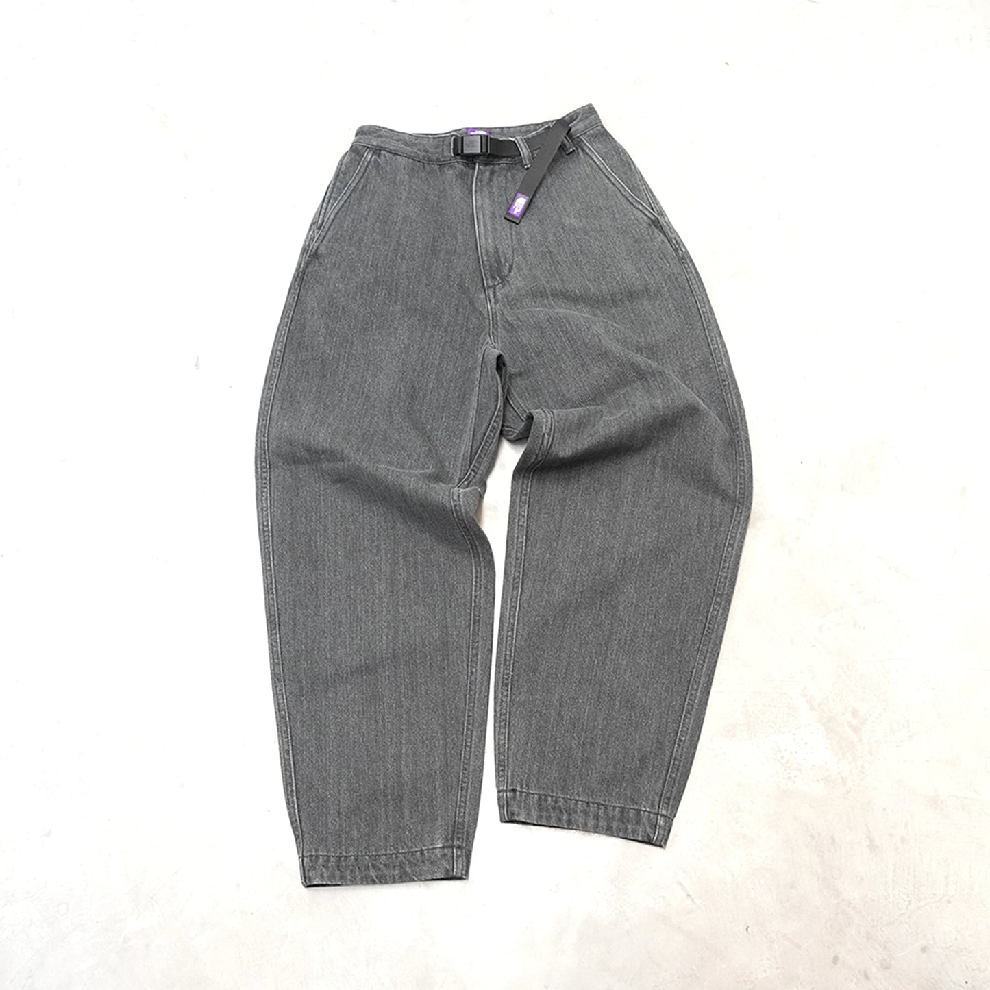 【THE NORTH FACE Purple Label】ノースフェイスパープルレーベル women's Denim Wide Tapered Field Pants "Gray"