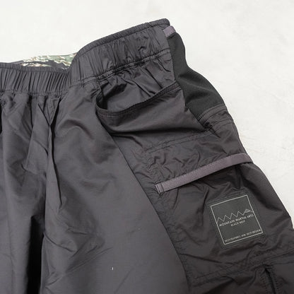 【Mountain Martial Arts】マウンテンマーシャルアーツ  unisex MMABB PERTEX® 7-pockets Run Shorts “Liger” “Black”