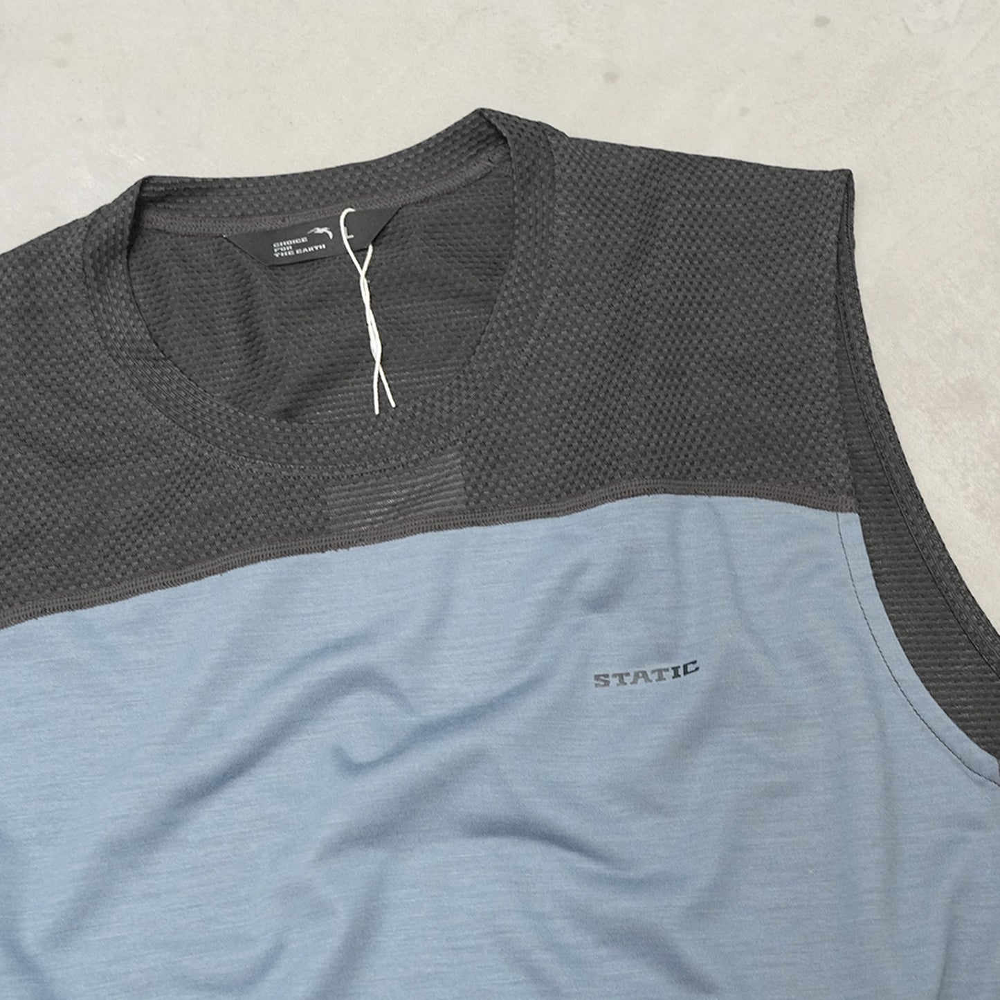 【STATIC】スタティック Chord Wool Sleeveless Shirts "2Color"