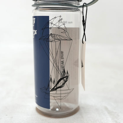 【and wander】アンドワンダー kagamiike printed bottle "3Color"