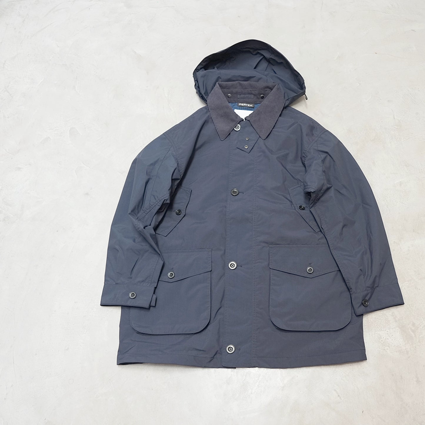 【nanamica】ナナミカ men's 2L PERTEX UNLIMITED Field Jacket "Dark Navy"