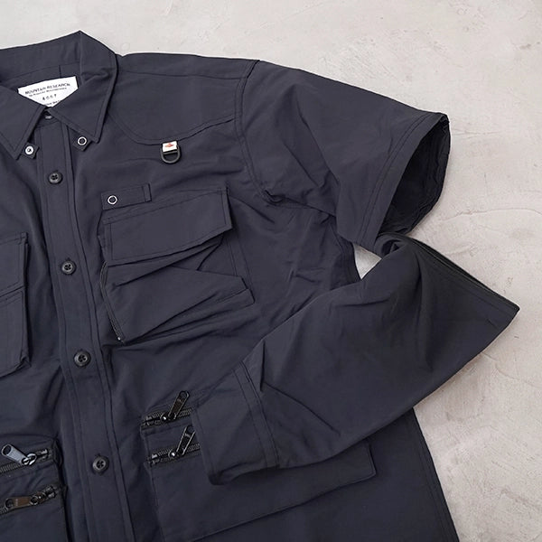 【Mountain Research】マウンテンリサーチ Phishing Shirt "Black"