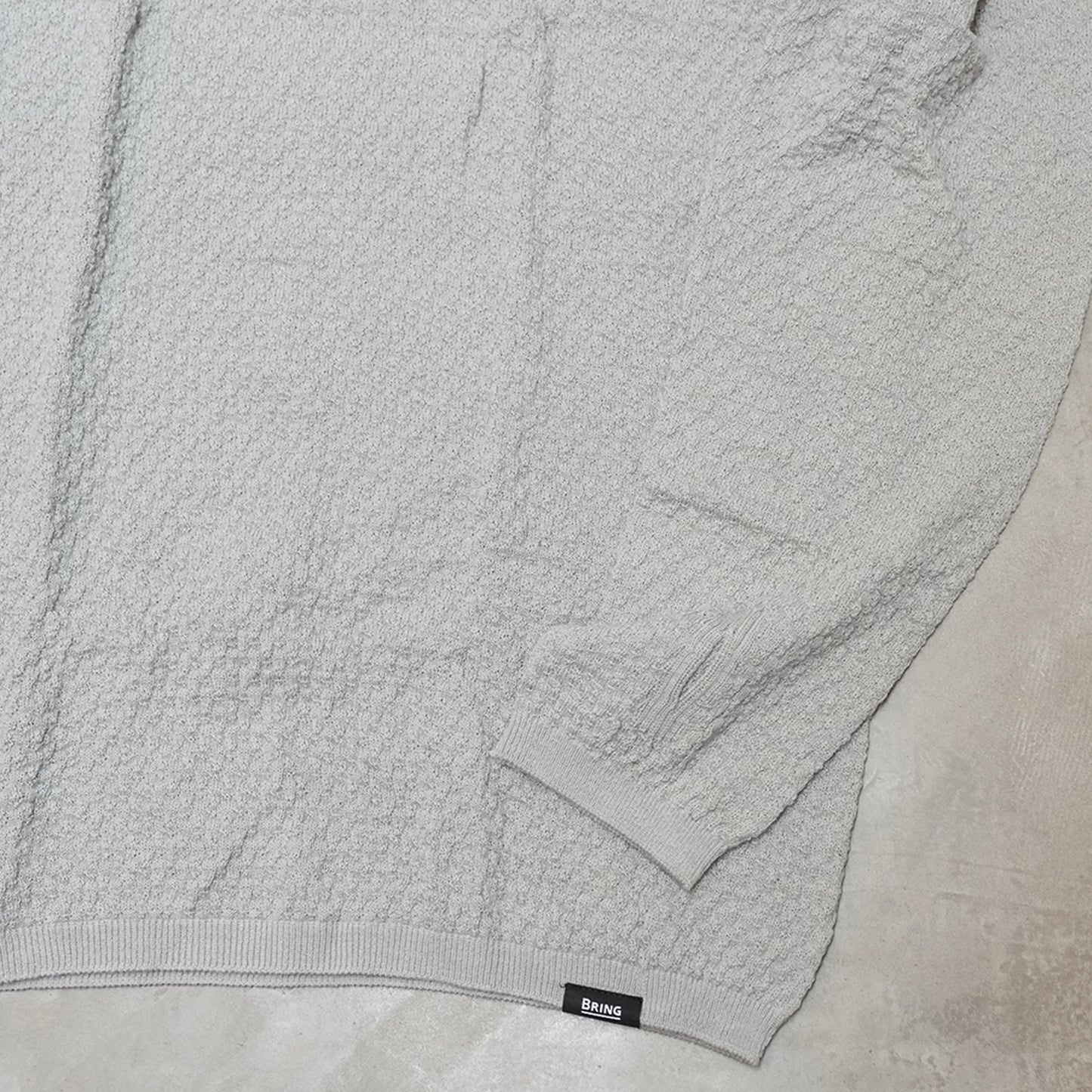 【BRING】ブリング unisex WUNDERWEAR Half-Zip Hoody "4Color"