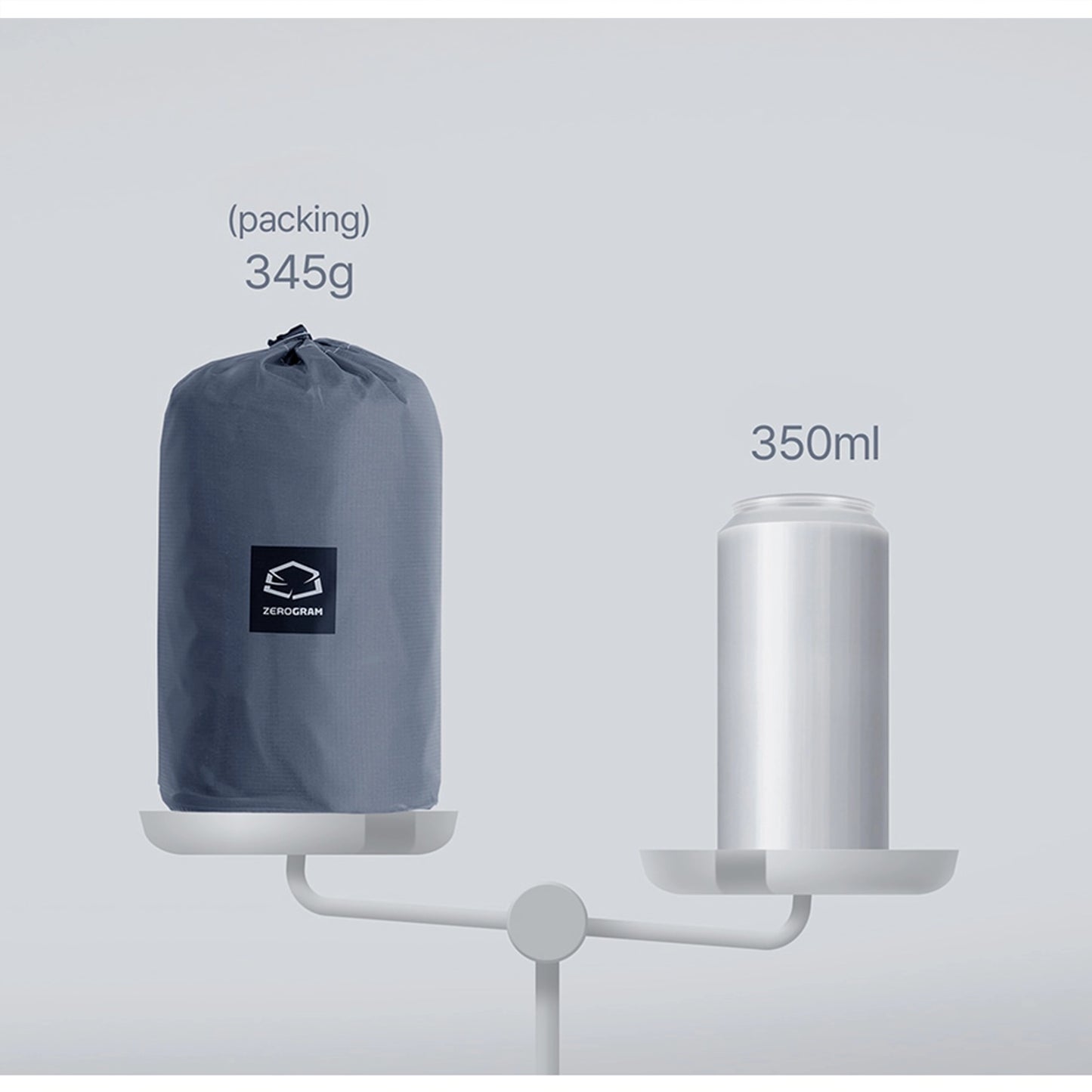 【ZEROGRAM】ゼログラム NANO Tarp UL HEXA "Stone Gray"