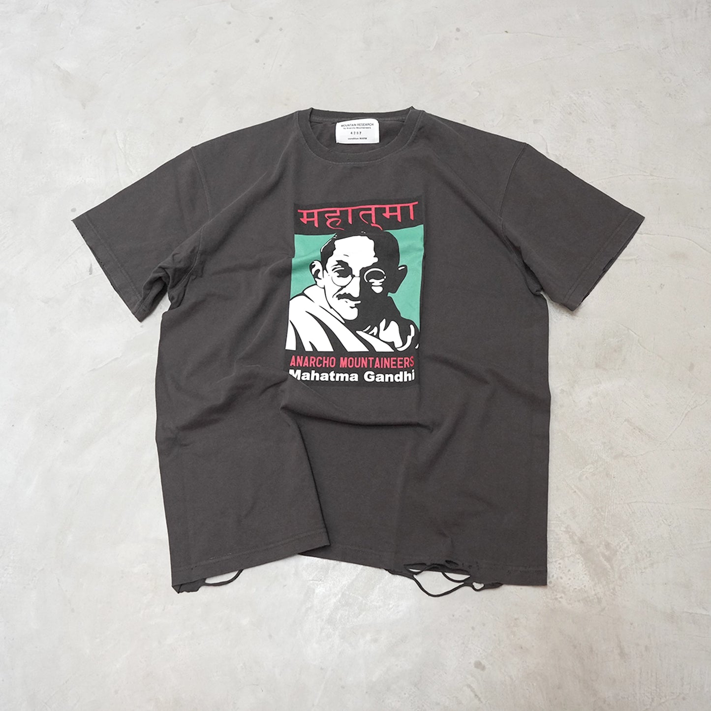 【Mountain Research】マウンテンリサーチ Damage Tee "2Color"