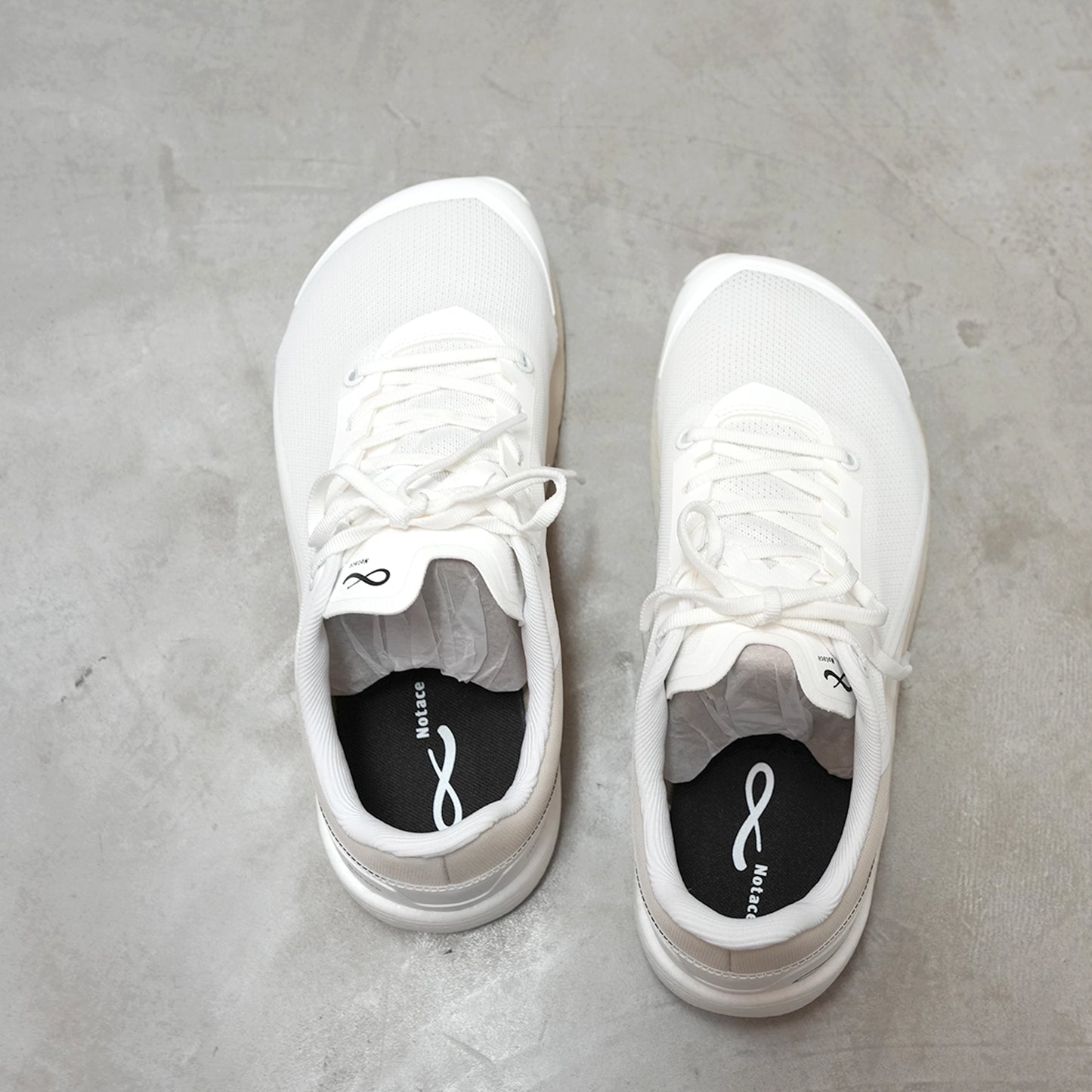 【Notace】ノータス women's michi 1 "White×Ivory"