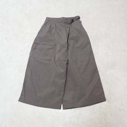 【THE NORTH FACE Purple Label】ノースフェイスパープルレーベル women's Brushed Weather Field Wrap Culotte "2Color"