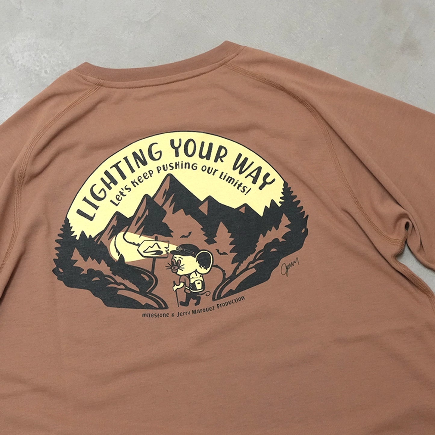 【milestone】マイルストーン unisex milestone&Jerry Marquez production milestone Original T-Shirt Canvas "3Color"