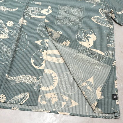 【ROARK RUN AMOK】ロアークランアモック men's Bless Up Trail "Slate Green Wbn" ※ネコポス可