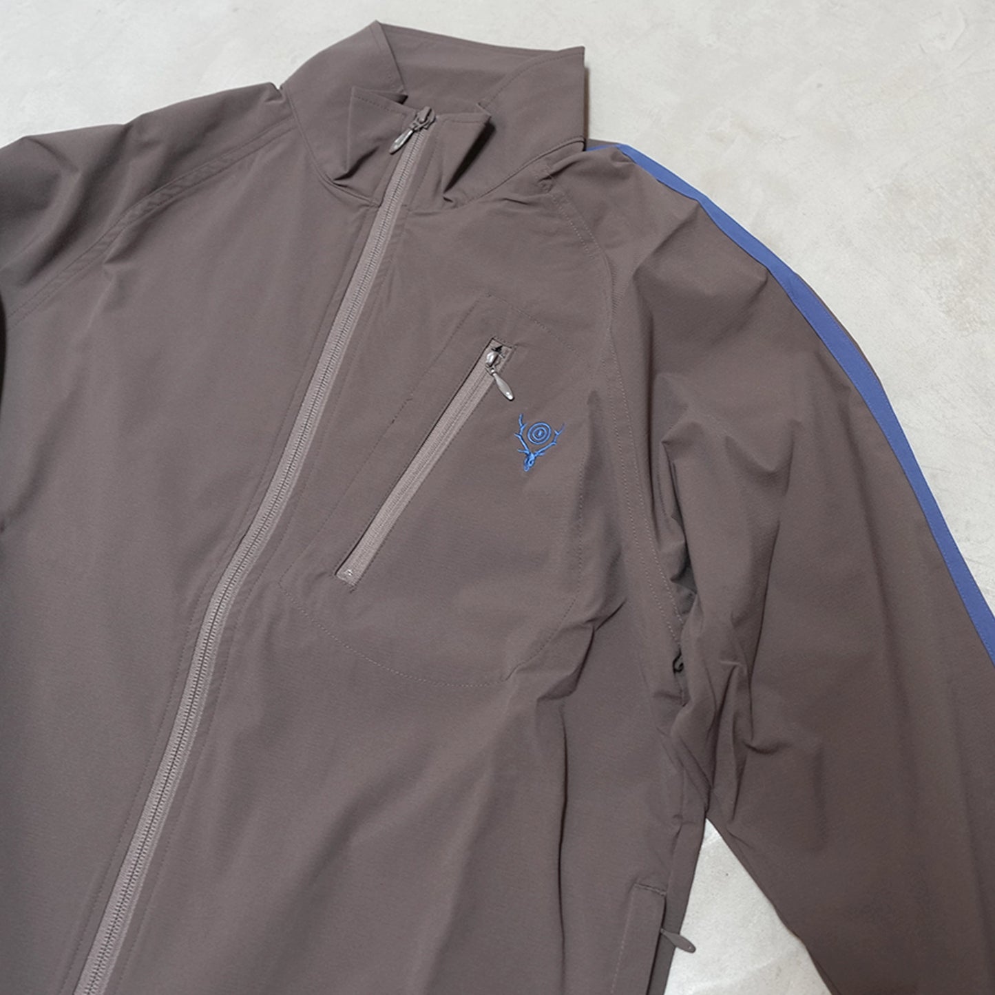 【South2 West8】サウスツーウエストエイト men's S.L. Zipped Trail Shirt-PE Ripstop "2Color"