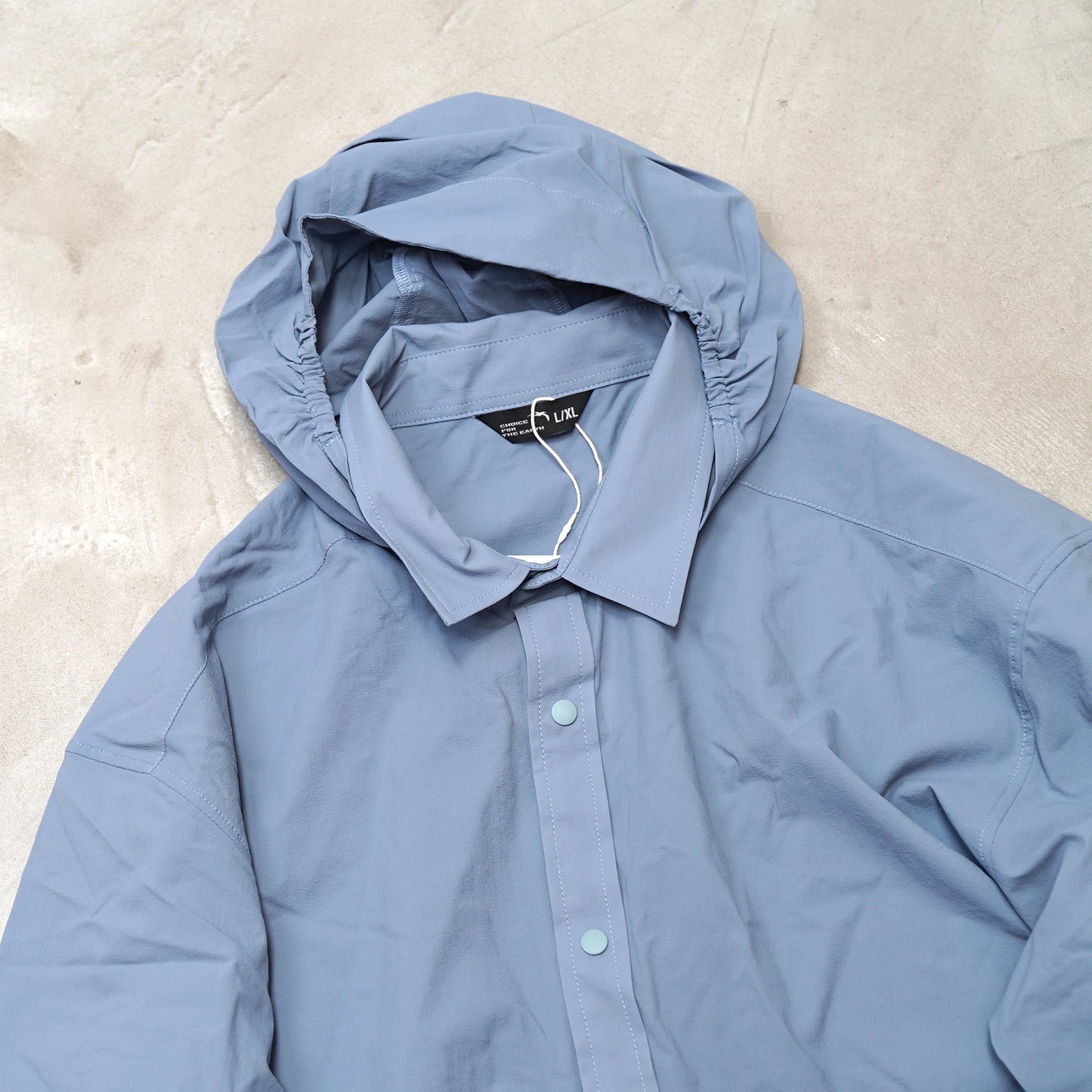【STATIC】スタティック Merced River Hood Shirts "2Color"