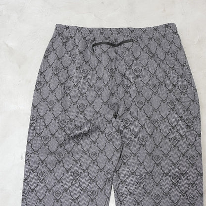 【South2 West8】サウスツーウエストエイト  Trainer Pant-Poly Jq./Skull&Target "Gray"