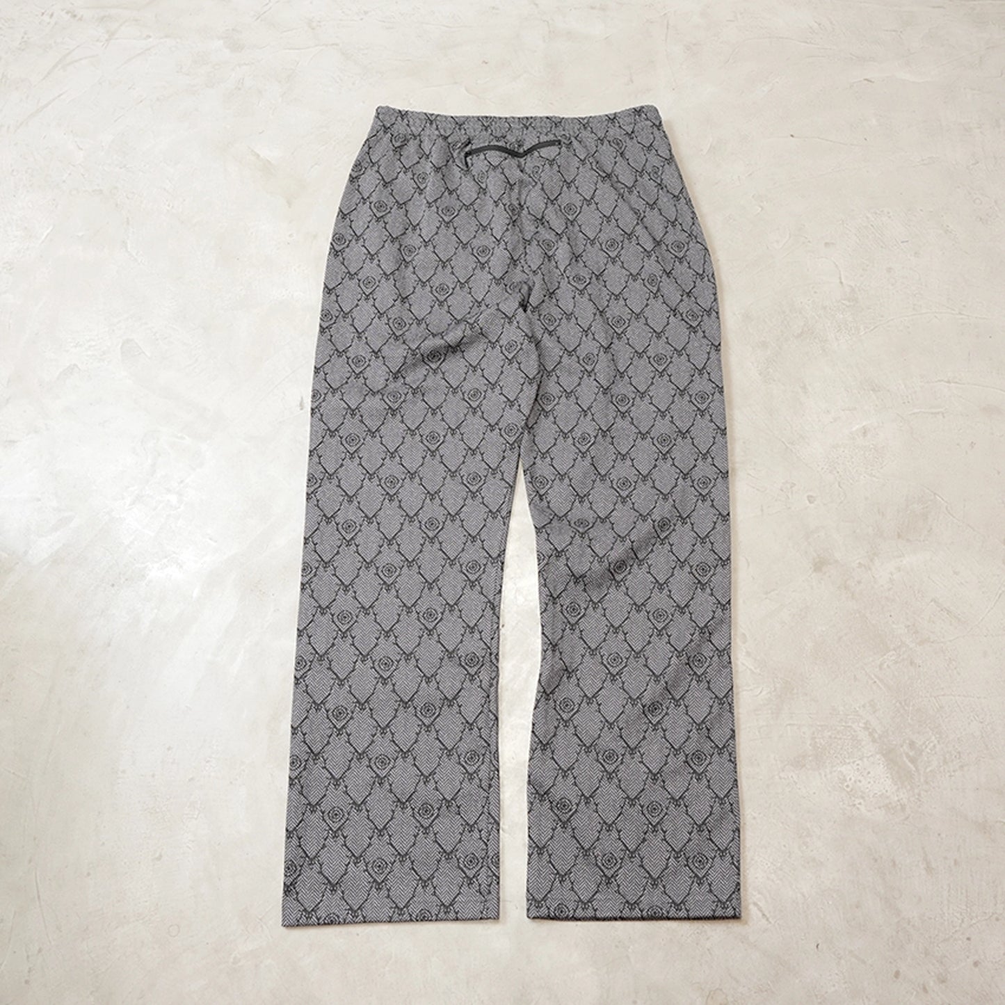 【South2 West8】サウスツーウエストエイト  Trainer Pant-Poly Jq./Skull&Target "Gray"