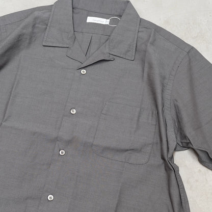 【nanamica】ナナミカ men's Open Collar Panama S/S Shirt "2Color"