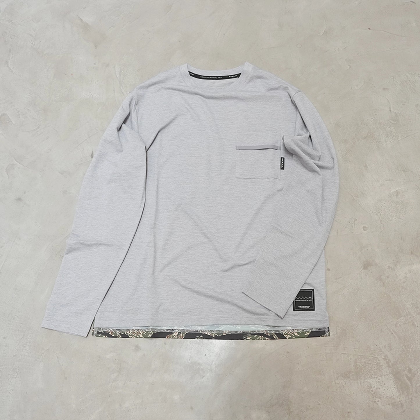 【Mountain Martial Arts】マウンテンマーシャルアーツ unisex MMA Basic Pocket Long Tee "2Color" ※ネコポス可