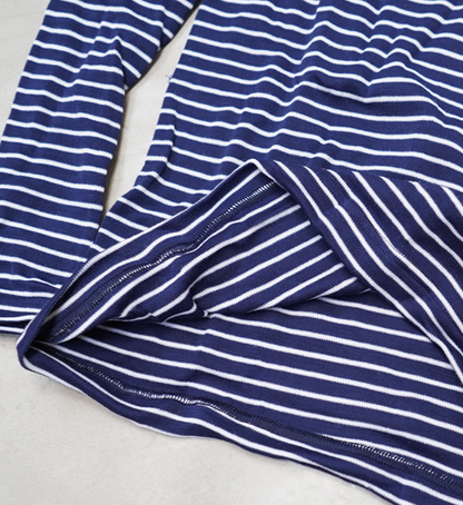 【WILDERNESS WEAR】ウィルダネスウェア PolyPRO+ 190 Long Sleeve Crew Stripe "4Color"