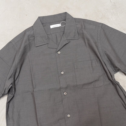 【nanamica】ナナミカ men's Open Collar Panama S/S Shirt "2Color"