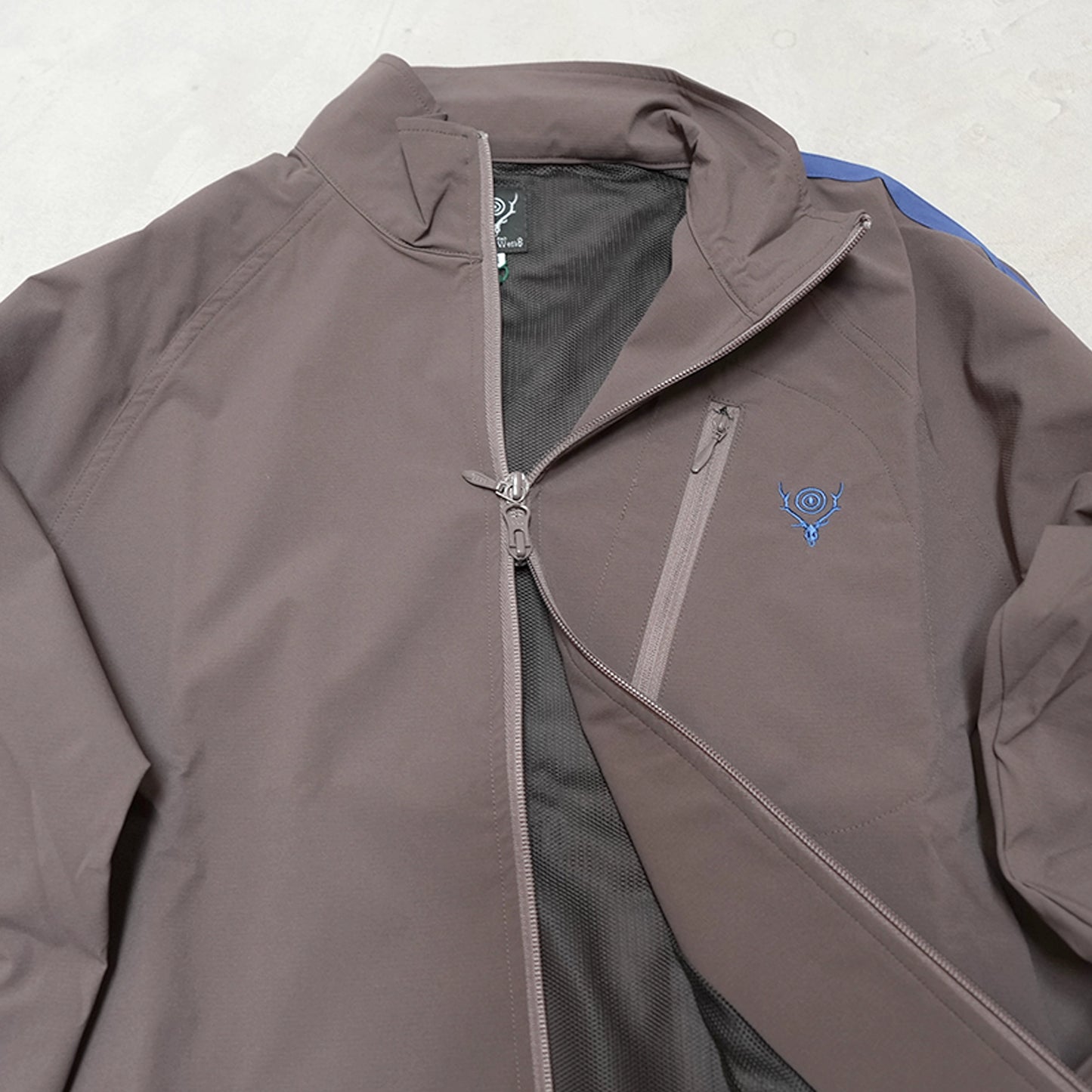 【South2 West8】サウスツーウエストエイト men's S.L. Zipped Trail Shirt-PE Ripstop "2Color"