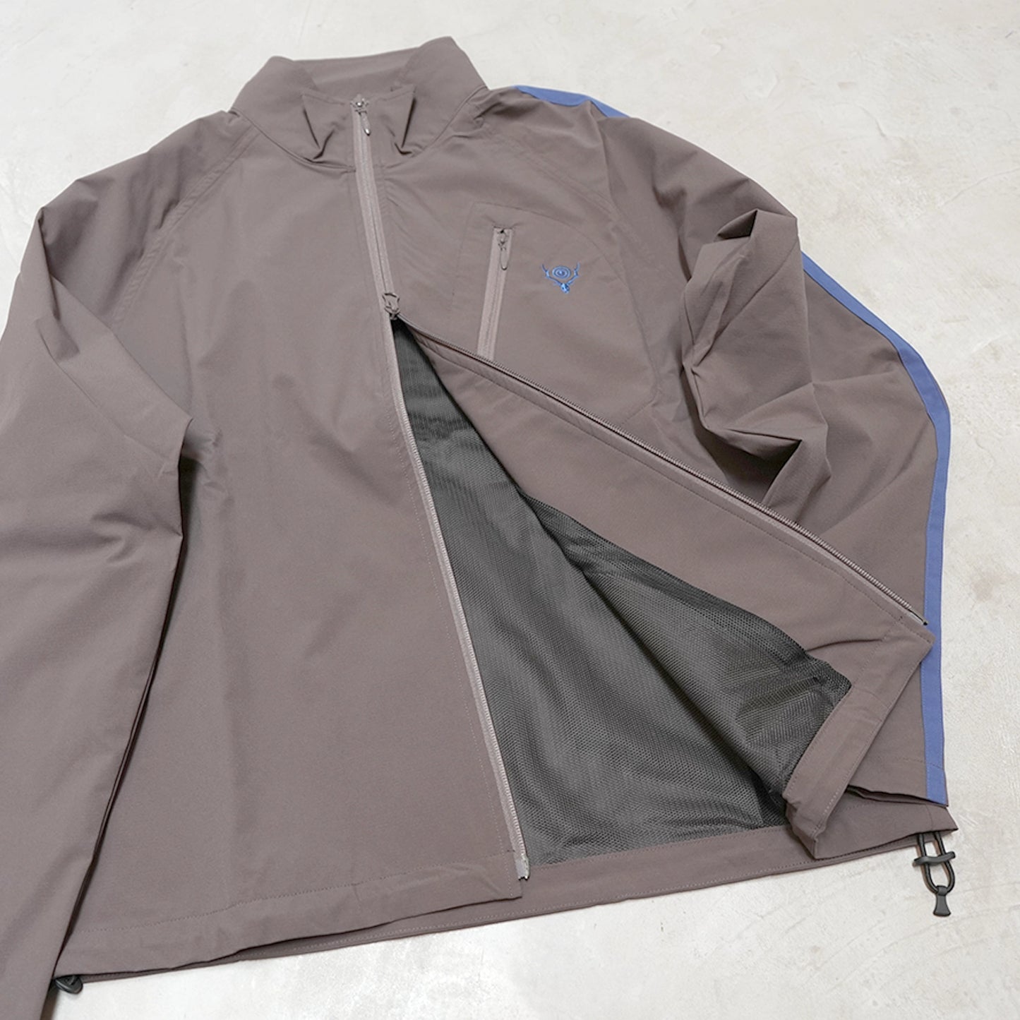 【South2 West8】サウスツーウエストエイト men's S.L. Zipped Trail Shirt-PE Ripstop "2Color"