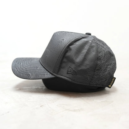 【NEW ERA OUTDOOR】ニューエラアウトドア 9FORTY A-Frame GORE-TEX 2L Topographic surface "Black"