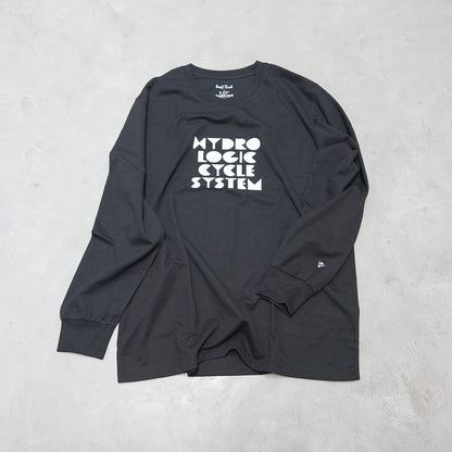 【South2 West8】サウスツーウエストエイト men's L/S Crew Neck Tee-HYDRO CYCLE SYSTEM "Black" ※ネコポス可