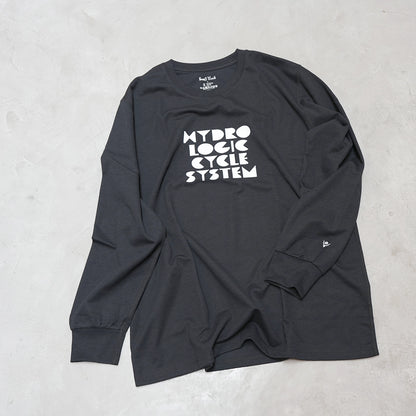 【South2 West8】サウスツーウエストエイト men's L/S Crew Neck Tee-HYDRO CYCLE SYSTEM "Black" ※ネコポス可