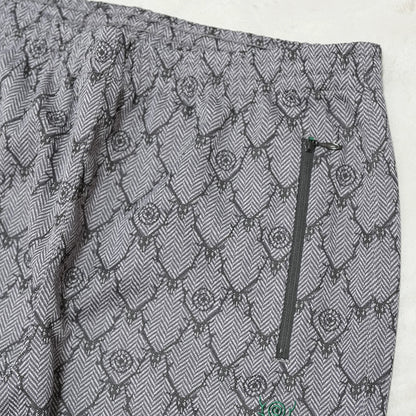 【South2 West8】サウスツーウエストエイト  Trainer Pant-Poly Jq./Skull&Target "Gray"