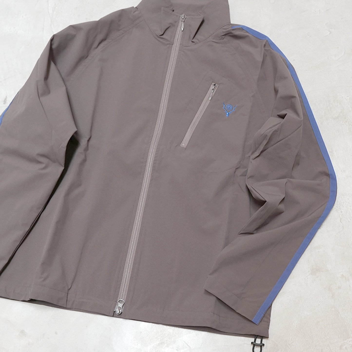 【South2 West8】サウスツーウエストエイト men's S.L. Zipped Trail Shirt-PE Ripstop "2Color"